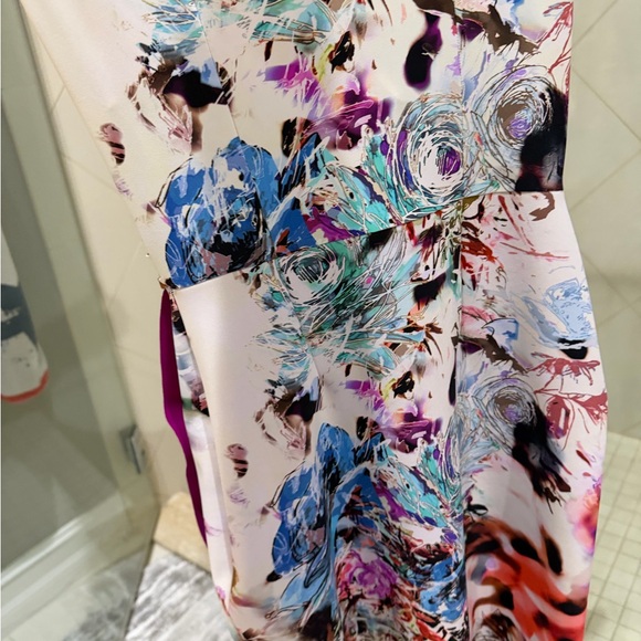 Chiara Boni Colorful Floral Mini Dress - Picture 5 of 7